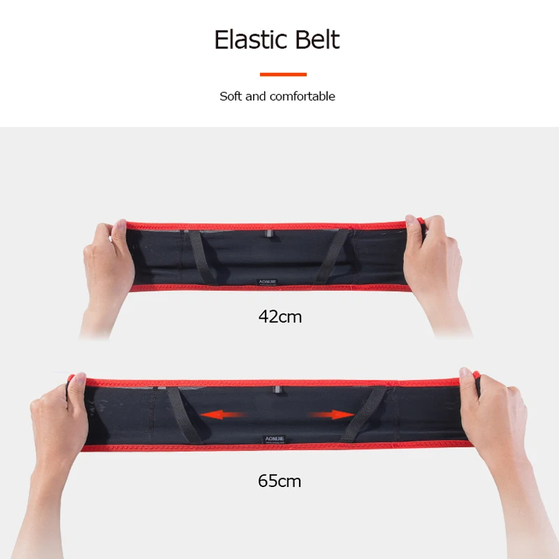  AONIJIE W938S Running Waist Bag Men Women Sports Fanny Bag Trail Running Belt Invisible Fanny Waist - 32952301862