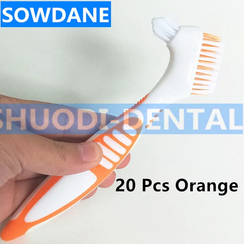 Специальная щетка Tooothbrush чистящая мягкая многослойная щетина Двойные головки