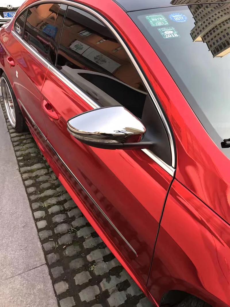 1 пара крышка зеркала заднего вида для VW Passat B7 CC ARETON Jetta Scirocco Beetle Вольфрамовая