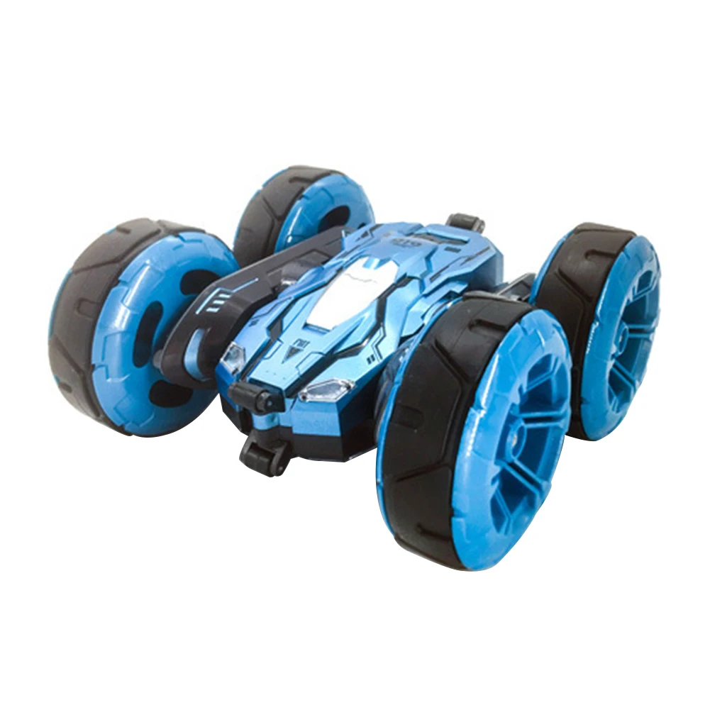 

2.4G Adults RC Car Mini High Speed LED Lights Double Sided Stunt Gift Kids Rechargeable Remote Control Hobby 360 Degree Rotation