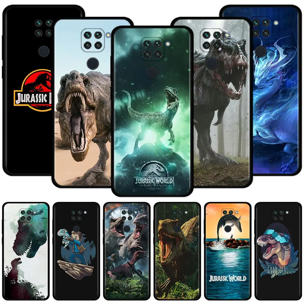 Чехол с динозавром мир Юрского периода для Xiaomi Redmi Note 10 9 9S 9T 8 8T 7 Pro Max чехол K40 9A 9C