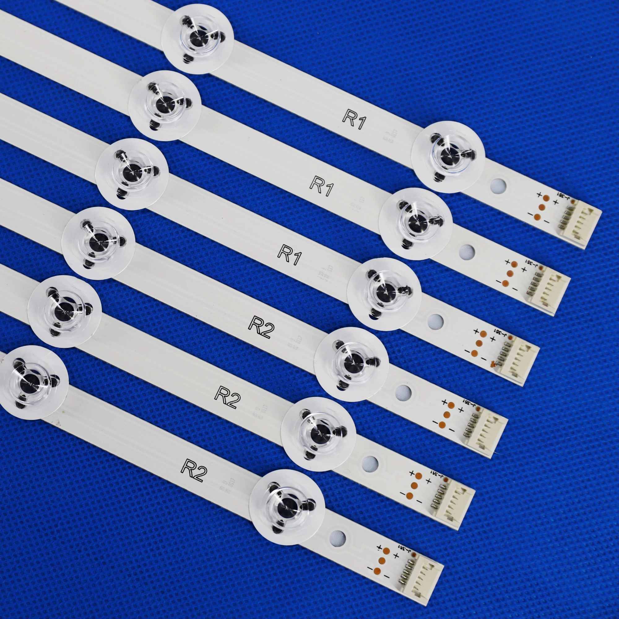 Kit Fita de Luz de Fundo Led 55 V14 para lg 55lb7200 55lb7000v 55lb730v 55lb670v 5555lb675v 12 Peças - Imagem 5
