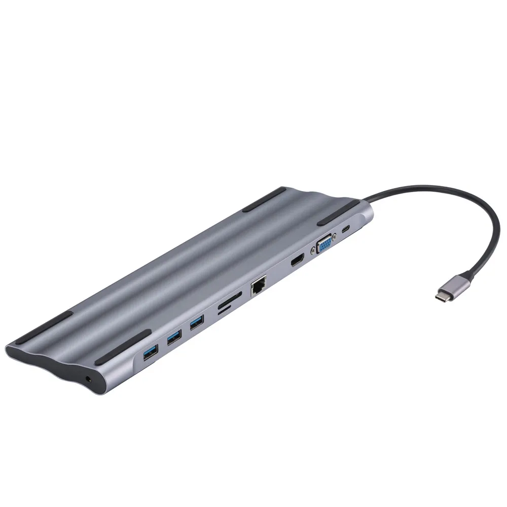 Портативный мульти Порты концентратор USB Type C для USB3.0 HDMI RJ45 usb-хаб для MacBook Pro Аксессуары usb-разветвитель USB-C концентратор