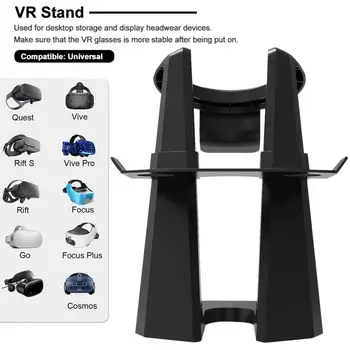 

VR Headset Stand Practical Controllers Holder Home Non Slip Display Shelf Stable Display Holder