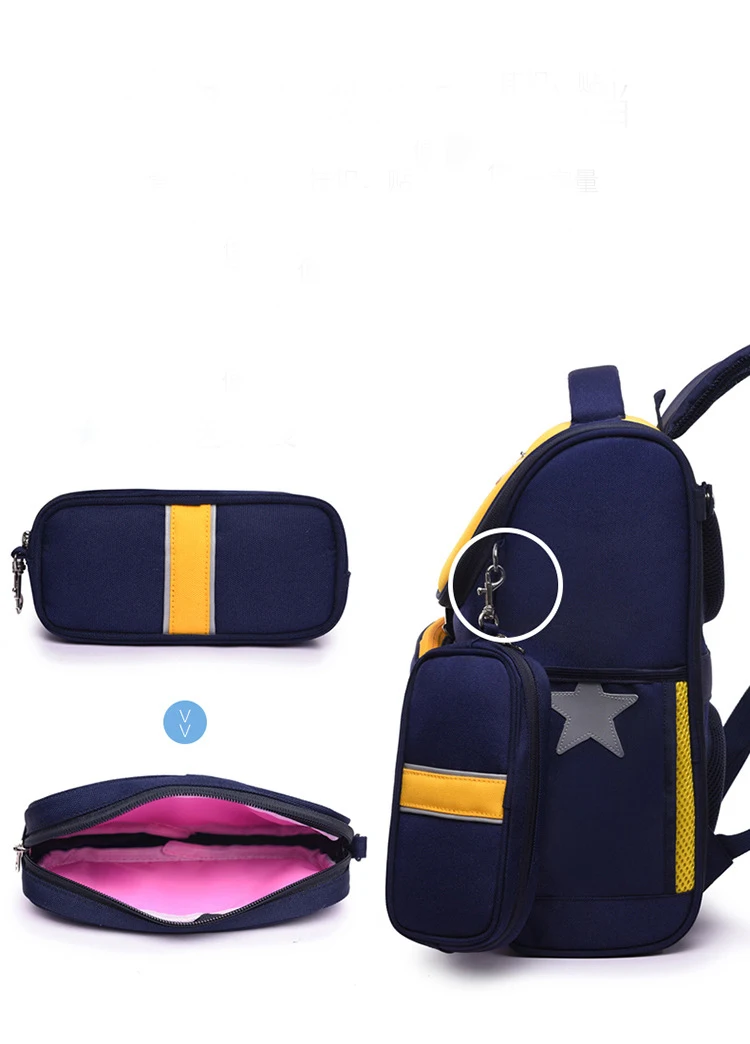 Детский рюкзак для мальчиков и девочек, школьные сумки, детский школьный рюкзак, водонепроницаемый складной ортопедический рюкзак, 1-5 класс, Mochila