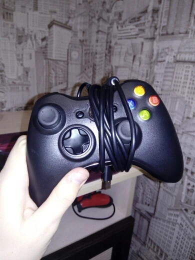 Геймпад для xbox 360 проводной контроллер для xbox 360 контроллер проводной джойстик для xbox 360 игровой контроллер геймпад джойпад