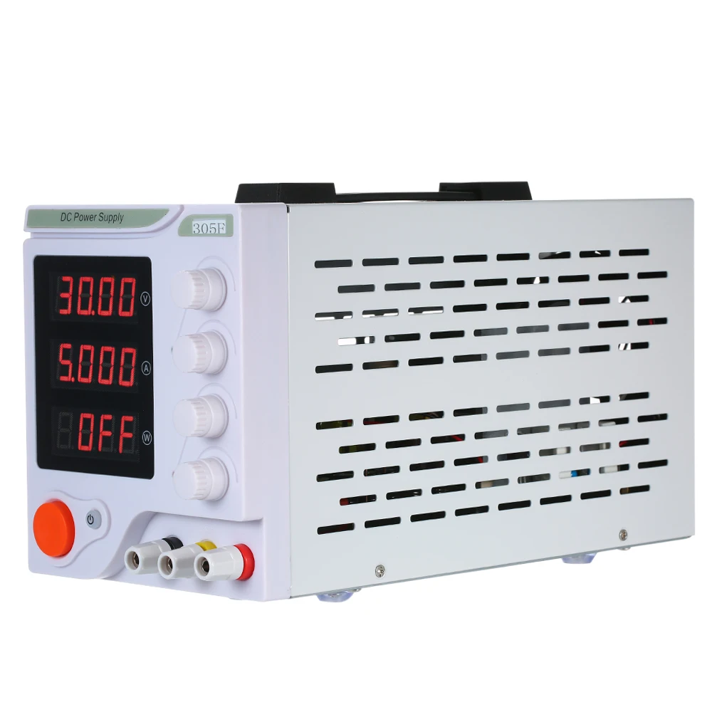 Adjustable Power Supply Mini Voltage Regulator 30V 5A DC 4 Digits Display Switching Power Over-voltage Over-current Protection