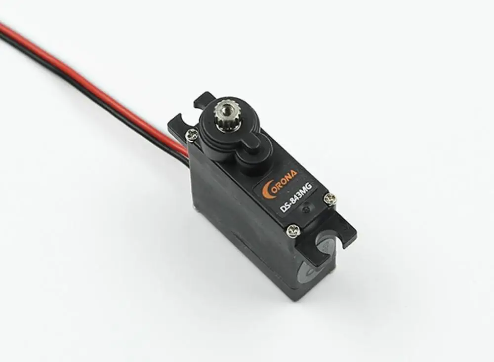 Цифровой мини Сервопривод Corona DS843MG с высоким крутящим моментом 4 8 кг/8 5 сек/г для