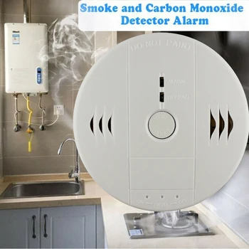 

Combination Smoke and Carbon Monoxide Detector Alarm Battery Operated CO & Smoke Detector Alarm for Home Company Warehouse