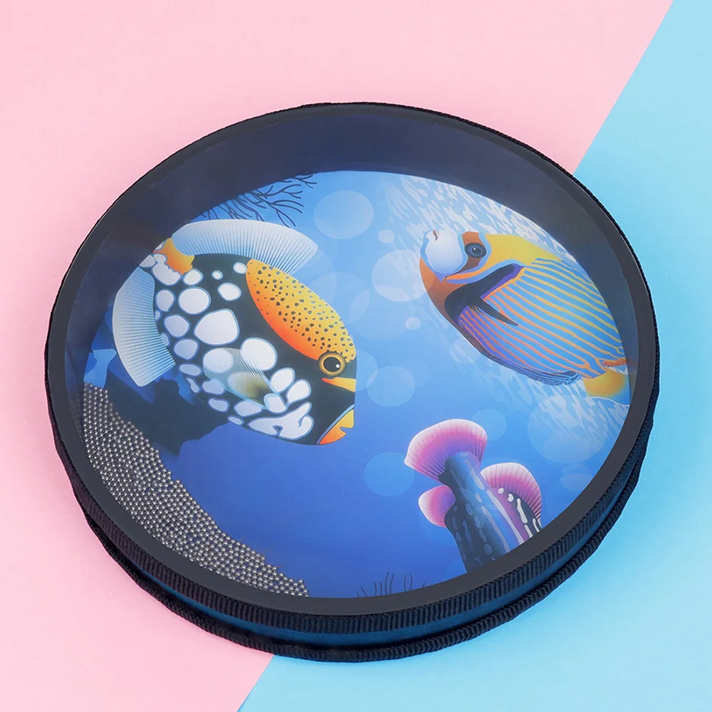 M MBAT Bead Hand Drum Ocean Wave Gentle Sea Sound Musical Instrument Children Percussion For Baby Early Learning Music Equipment