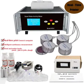 Online HD-6 High Precision Water Activity Meter With 4 Measurement Points Print Function Lab Testing Instrument