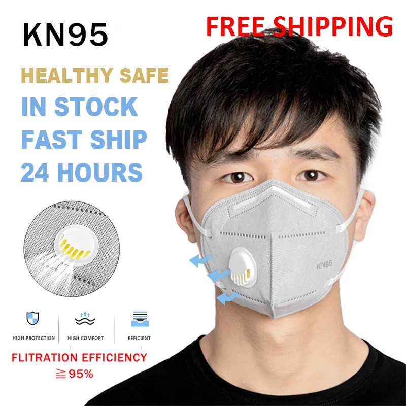 

Dropshipping Reusable N95 FFP2 Protective Masks Respirator Masks KF94 FFP3 DustProof Anti Dust Facial Mask Kn95 mouth face mask