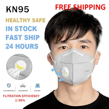 

Dropshipping Reusable kN95 Protective Respirator Masks DustProof Anti Dust Facial Kn95 breathing mouth face mask mascarilla