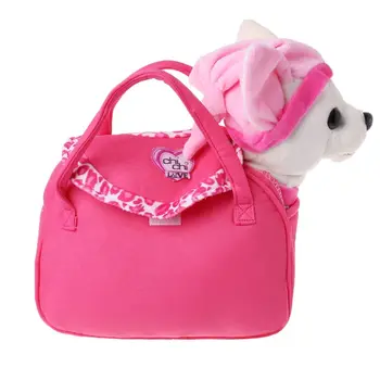 

Electronic Pet Robot Dog Zipper Walking Singing Interactive Toy With Bag For Children Kids Birthday Gifts QX2D