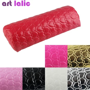

Hand Arm Rests Semicircle Cushion Pillow Nail Art Design Manicure Care Optional Color Beauty Salon Tool