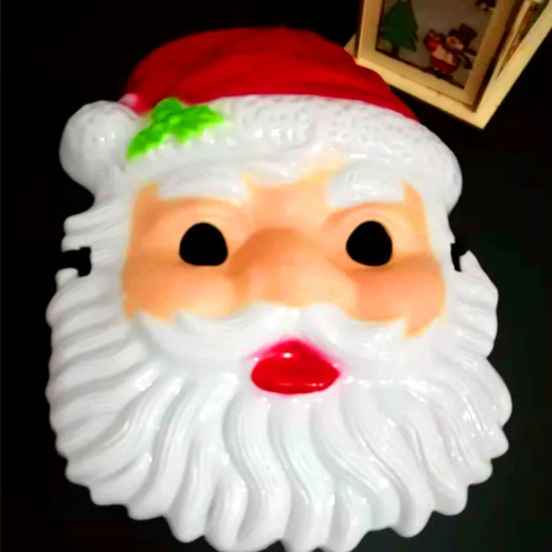 

Christmas Gift Father Christmas Mask Adult CHILDREN'S Mask Party Decorations Kindergarten Gift