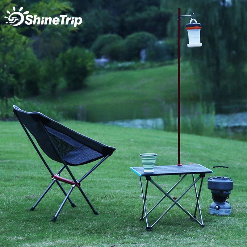  ShineTrip Camping Folding Table Portable Ultralight Picnic Desk with Carry Bag for Picnic BBQ Cooki