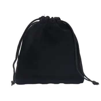 

DoreenBeads 100PCs Velveteen Pouch Jewelry/Gift Bag With Draw String Fine Jewelry Package 12*10cm B04065H