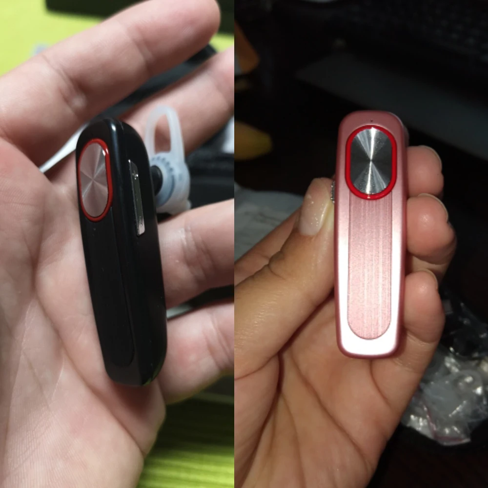 Wireless Mic Handsfree Bluetooth Headset GdBaMa Long Standby Bluetooth Earphone for iphone 11 Huawei Colorful Ear Hook For Phone
