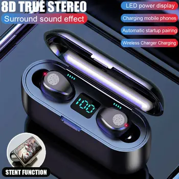 

Mini Twins True Wireless Earphone Sport Music In Ear Stereo Bluetooth Earbuds Headset Hand-free Gaming Waterproof Earphones