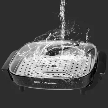 

Grilled fish stove home multi-function electric hot pot Korean barbecue dish electric baking pan hot pot barbecue one pot