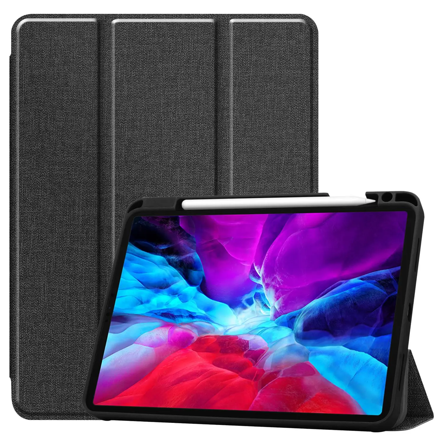 Чехол для планшета с тканевым узором iPad Pro 12 9/11 дюймов 2020 чехол смарт
