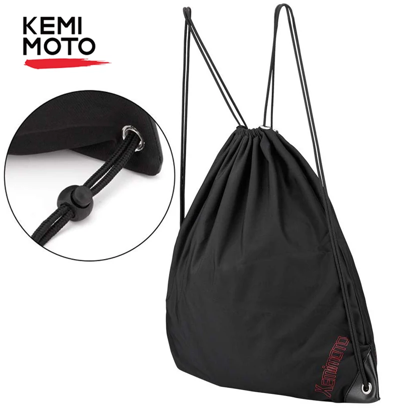 KEMiMOTO Motorcycle Helmet Bags Top Case Motor Bike Helmet Bag for BMW for Yamaha Honda Suzuki Parts Drawstring Backpack motorcycle luggage bag