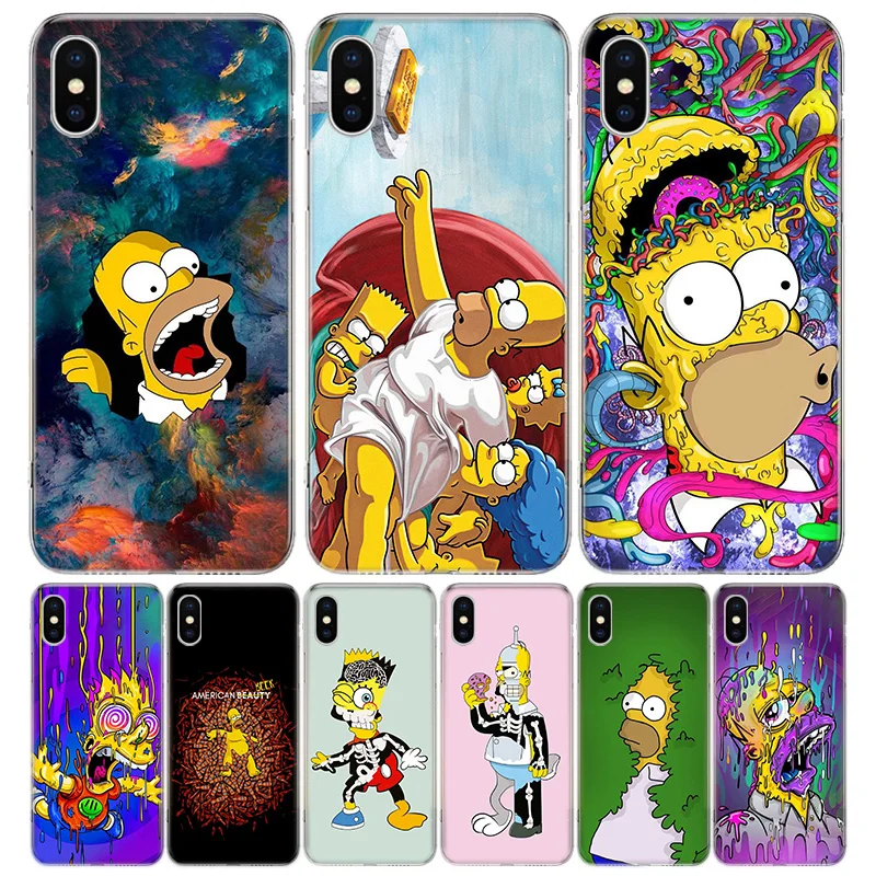 Чехол для iPhone 11 12 Mini Pro 7 6X8 6S Plus XS MAX + XR 5S SE 10 Ten Art TPU Coque Capa Shell|Бамперы| |
