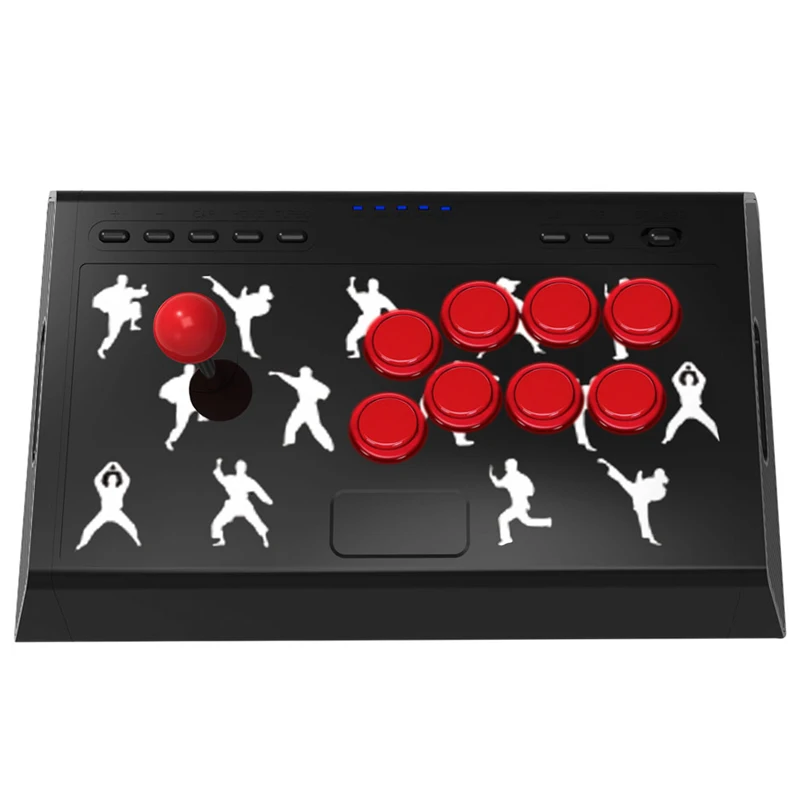 3D джойстик для ПК X-input/NAND переключатель игра перекидная рукоятка Боевая палка для переключателя игровой контроллер для NS аксессуары - Цвет: Black