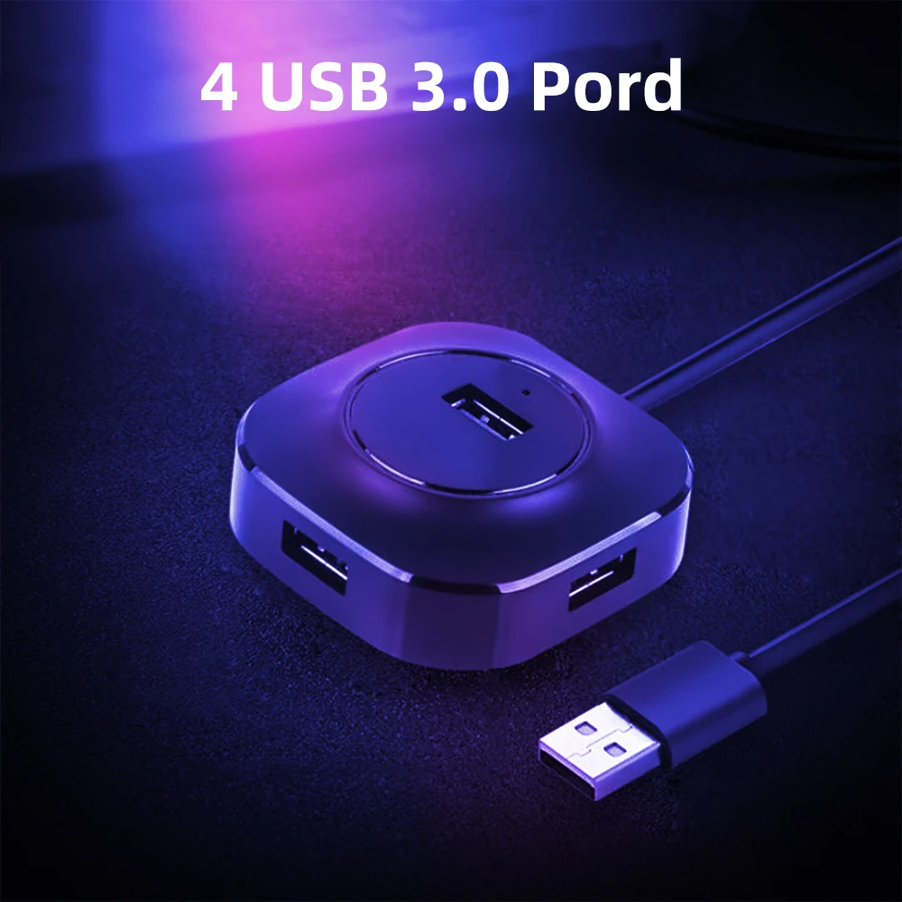 1 шт. концентратор разветвитель 3 0/2 0 4 usb-хаб кабель 20 см/30 см микро несколько USB