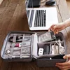 Bolsa de cables de viaje portátil, organizador de dispositivos USB Digital, cargador de cables, cosméticos, con cremallera, estuche de almacenamiento, suministros de accesorios ► Foto 2/6