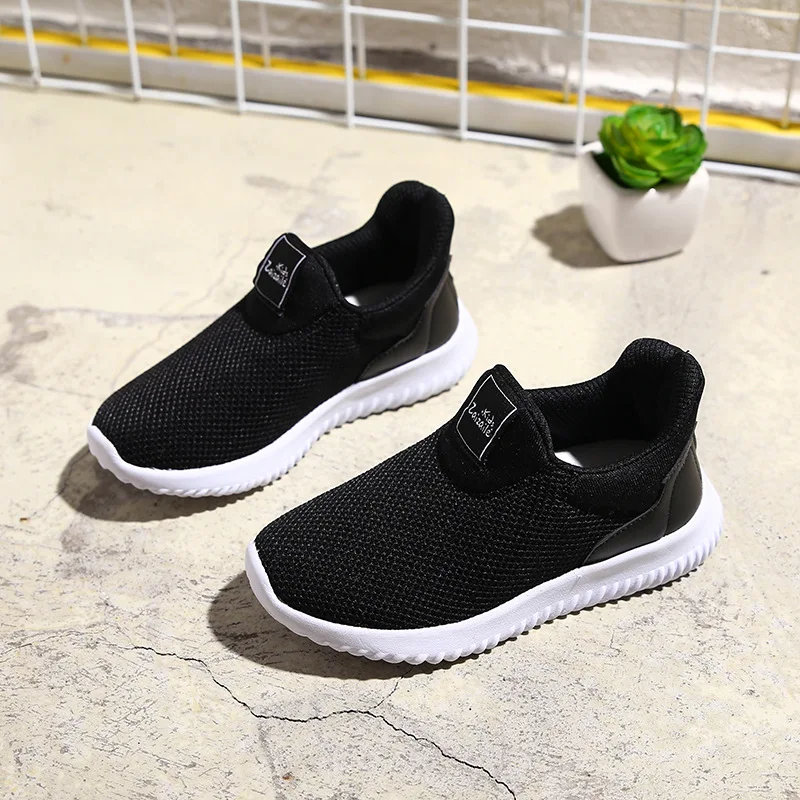 

Zekee le 2018 New Style Children New Style Fly-kit Mesh Men And Women Children Breathable Athletic Shoes Slip-on STUDENT'S Shoes