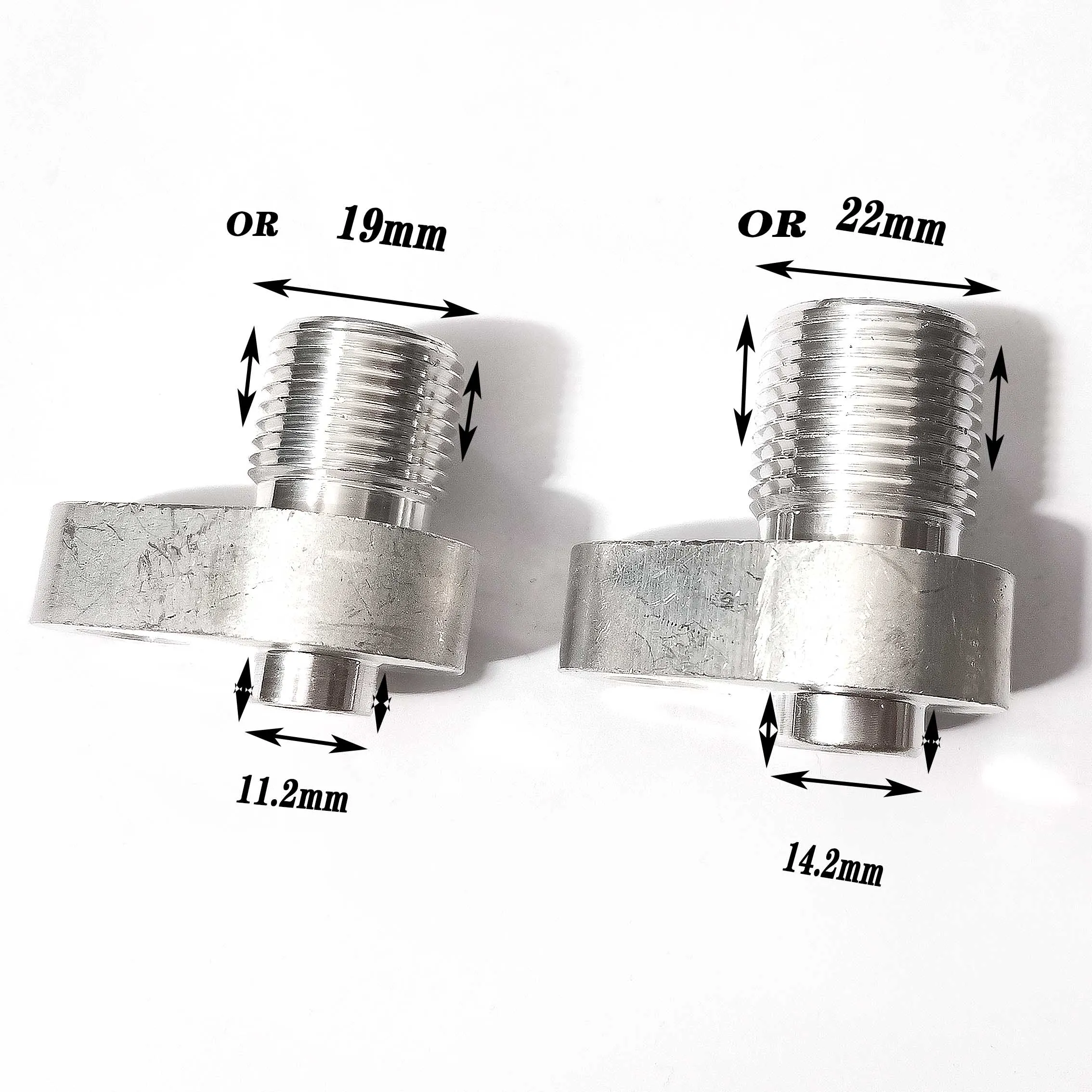 Automotive Air Conditioning Compressor Pipe Fittings AC Hose Aluminum Joints For 706 Cooling Pump 1/2 5/8 Connector