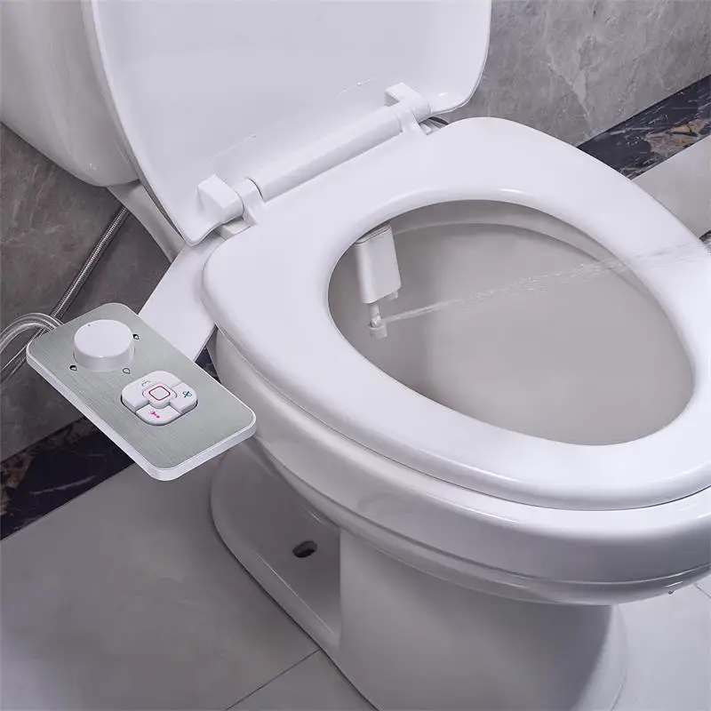 Samodra Bidet Toilet Seat Attachment Ultra-thin Non-electric Dual Nozzles Frontal & Rear Wash For Bathroom Toilet Bidet Sprayer 2 Samodra Bidet Toilet Seat Attachment Ultra-thin Non-electric Dual Nozzles Frontal & Rear Wash For Bathroom Toilet Bidet Sprayer 2