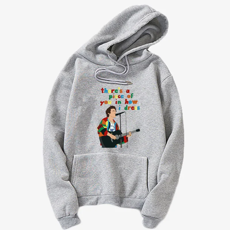 

Youth Hoodie Cherry Harry Styles Lyrics Poster Print Hoodie Women's Harajuku Pullover Wool Hooded Sweatshirt