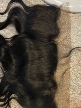 Mishell 30 32 34 extensiones de pelo ondulado malasio ondulado de 40 pulgadas con extensiones de cabello humano Frontal con cierre, extensión de cabello Remy