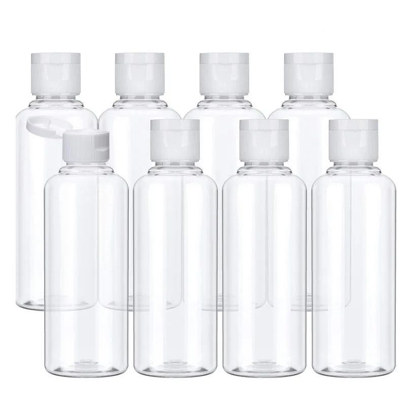 Shampoo Bottles Lotion Travel-Container Cosmetics Plastic 20pcs 100ml for 10/30/50-/..