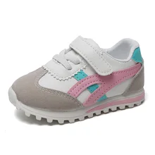 Tênis infantil antiderrapante de marca, sapato para bebês meninos e meninas recém nascidos, para corrida e atividades ao ar livre