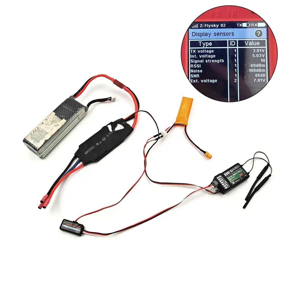 

Kuulee Flysky FS-CVT01 Voltage Collection Module For iA6B iA10 Receiver