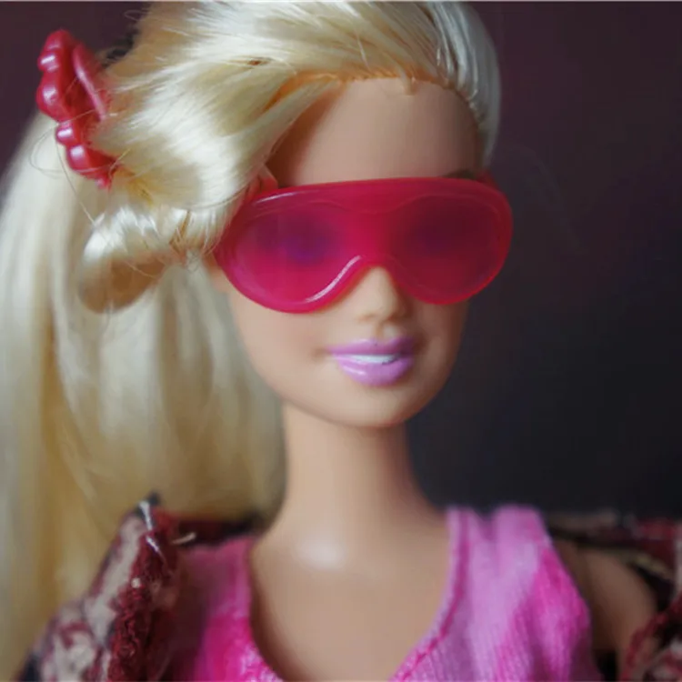 Necklace Barbie Sunglasses 1/6 bjd Doll belt Princess fashion dressing up Accessories dollhouse GiftToys Girls