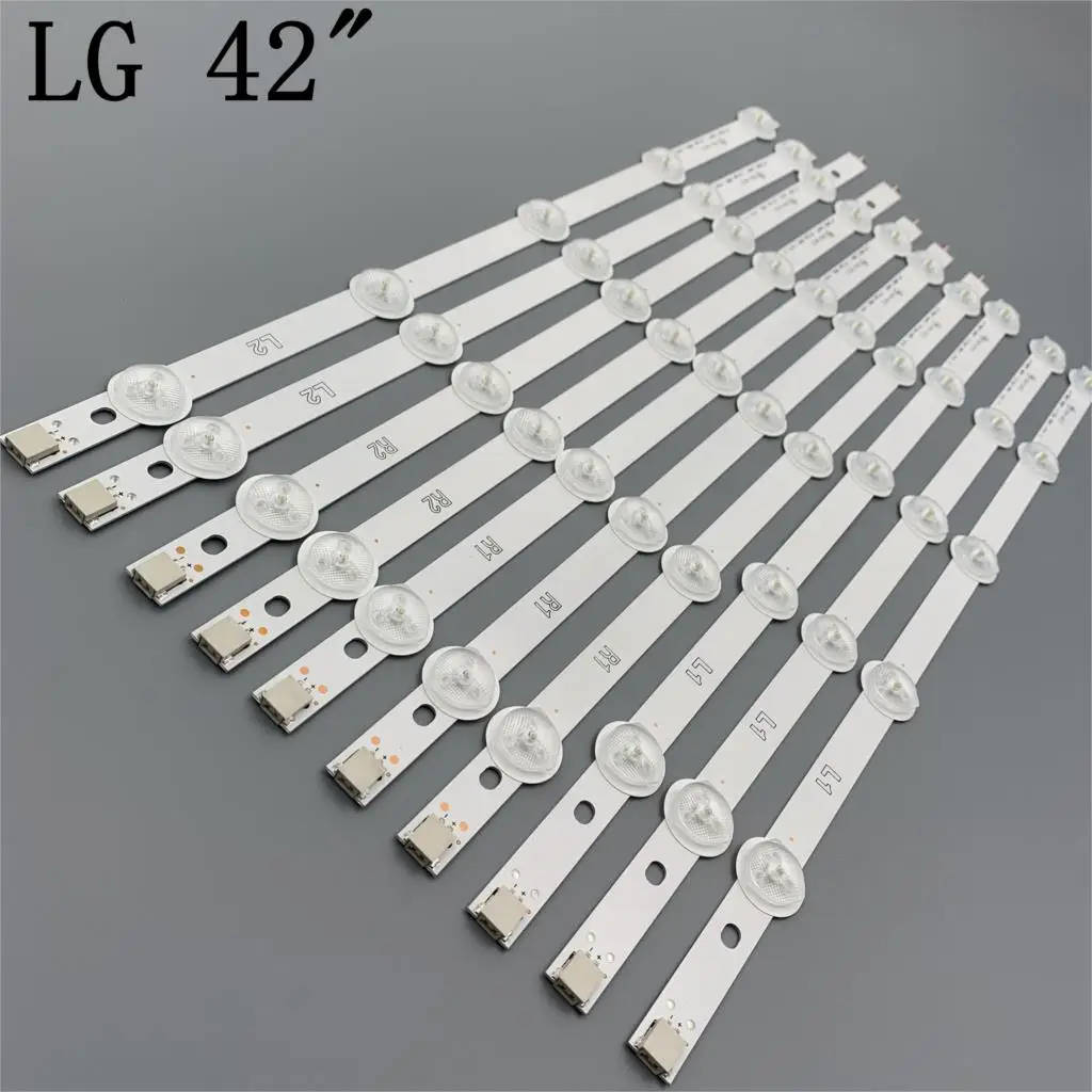 Светодиодный Подсветка полоса для LG 42 дюйма 4" ROW2.1 ТВ 6916L-1412A 6916L-1413A 6916L-1414A 6916L-1415A 42LN542V 42LN575S 42LA615V