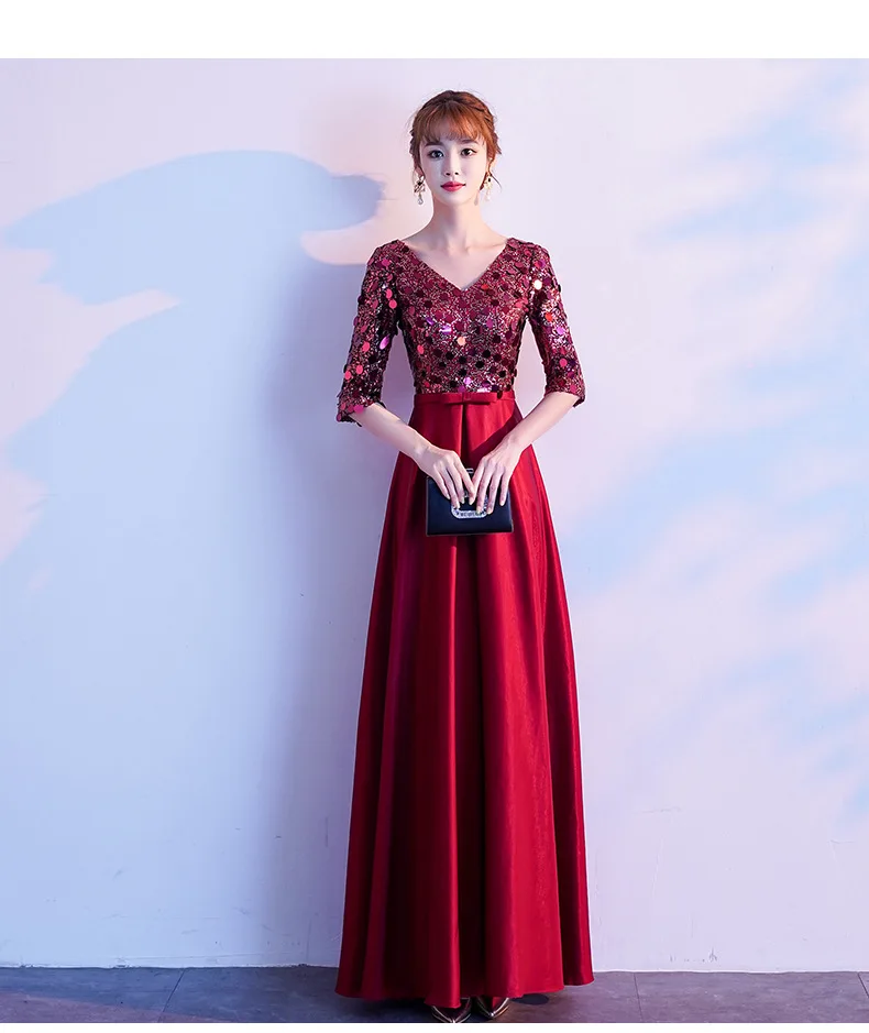 JaneyGao Long Porm Dresses