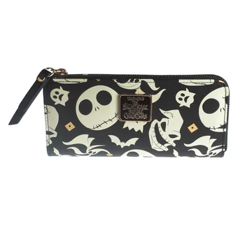 

Jack Skellington Christmas Gift Wallet Large Capacity Wallets Female Purse Lady Purses Women Card Holder DFT5531