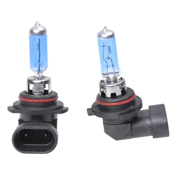 

2 HB4 9006 White Car Headlight Head Light Bulb Lamp 55W