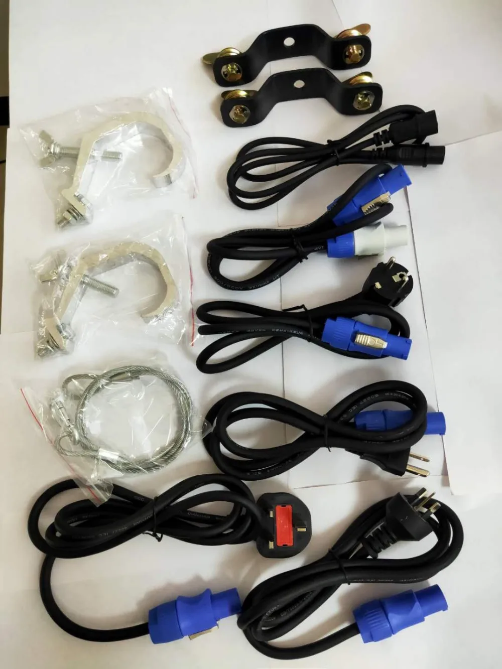 spare parts with powercon in and out