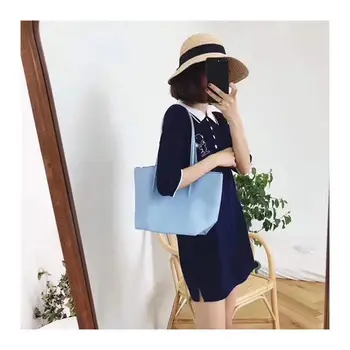 

New fashion one shoulder tote bag for ladies with large capacity shopping bags