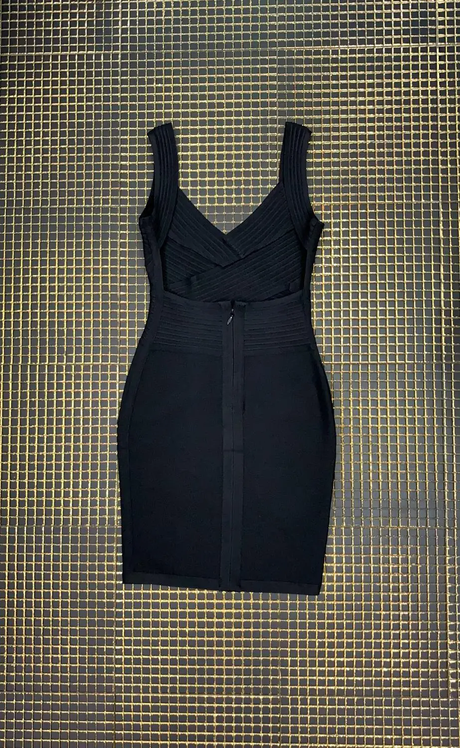 Новое женское белое черное модное платье с v-образным вырезом без рукавов Vestido знаменитое вечернее облегающее платье платья