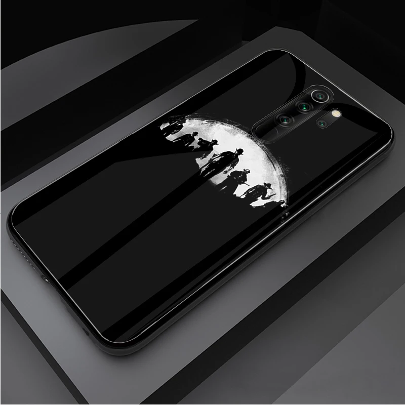 Trò Chơi Red Dead Redemption 2 Kính Cường Lực Điện Thoại Ốp Lưng Cho Redmi Note 5 6 7 8 9 Pro Note8T Note9S redmi8 9 Bao Vỏ phone cases for xiaomi