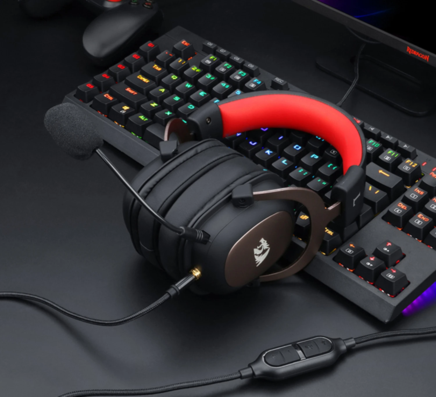 Redragon H510 Zeus Surround Sound Wired Gaming Headset