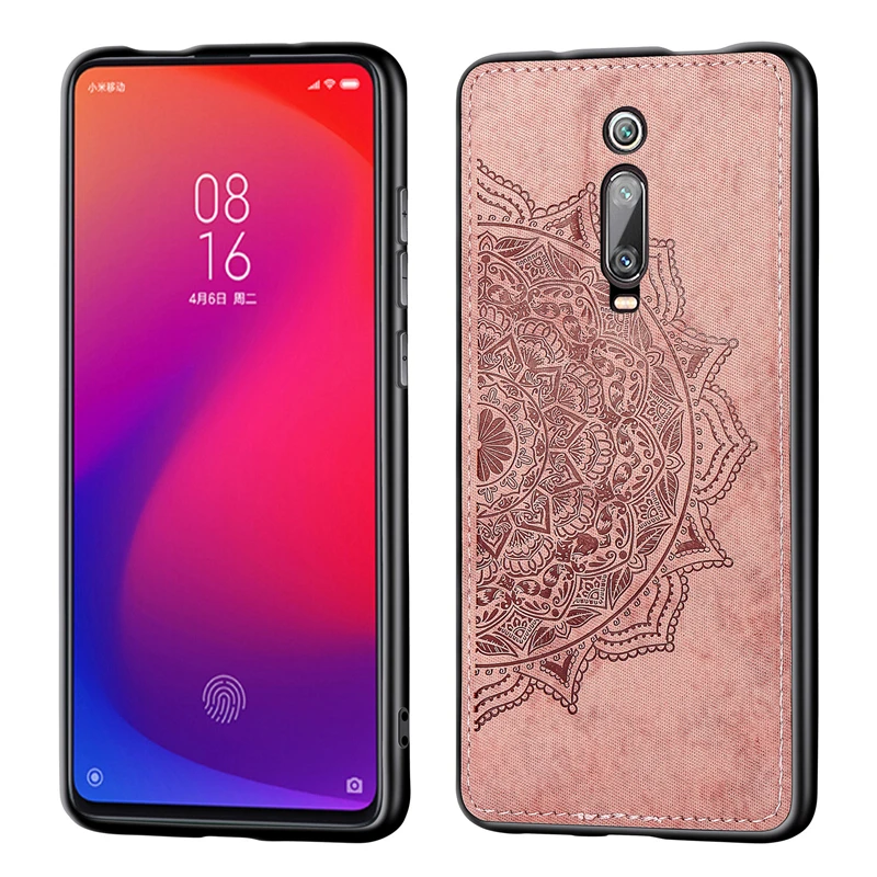 3D Цветочный тканевый чехол для Xiaomi Mi A2 A3 8 Lite 9T F1 мягкий силиконовый из ТПУ Redmi K20 Go 6A